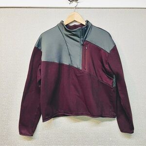 XL Columbia Lodge Hybrid Pullover Fleece